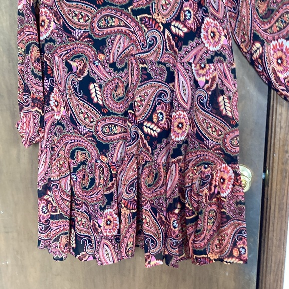 Relisted Harper 241 boho paisley floral print dress 16W - Picture 11 of 16